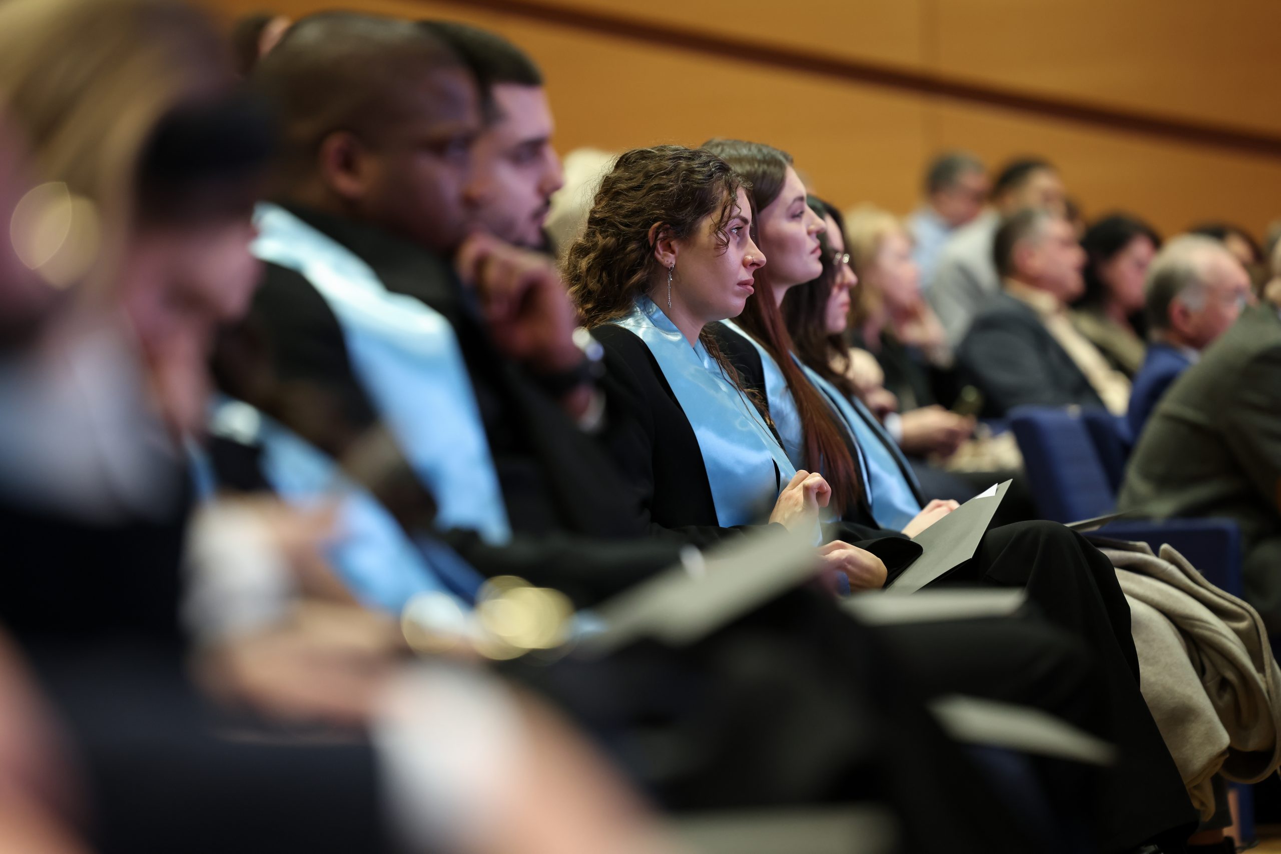 University of Luxembourg graduates at their graduation ceremony